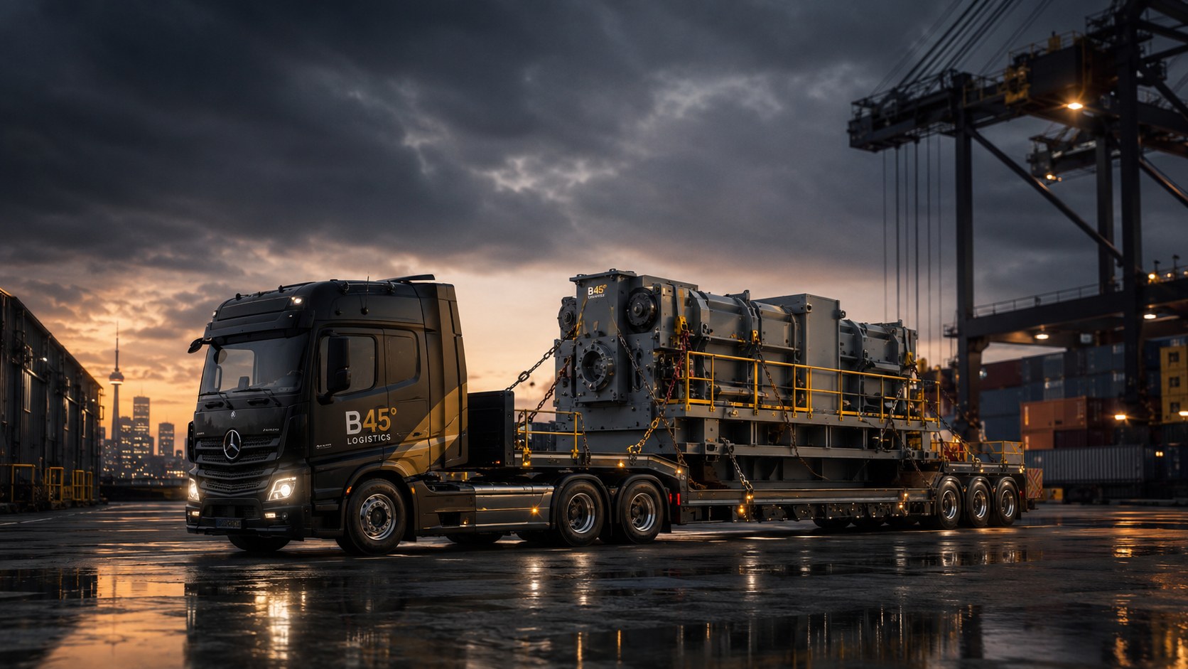 Commercial logistics project execution